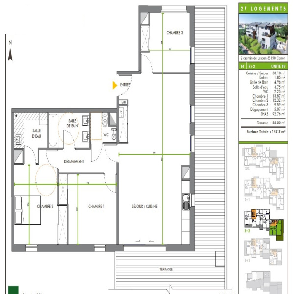 Offres de vente Appartement Cenon 33150